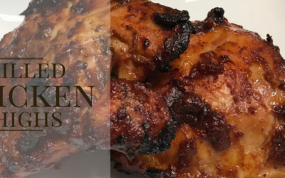 Tender Grilled Barbeque Chicken Thighs (Gluten and Dairy Free)