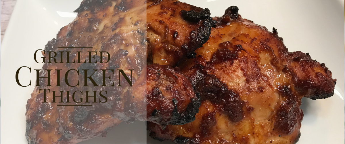 Grilled Chicken Thighs Cover