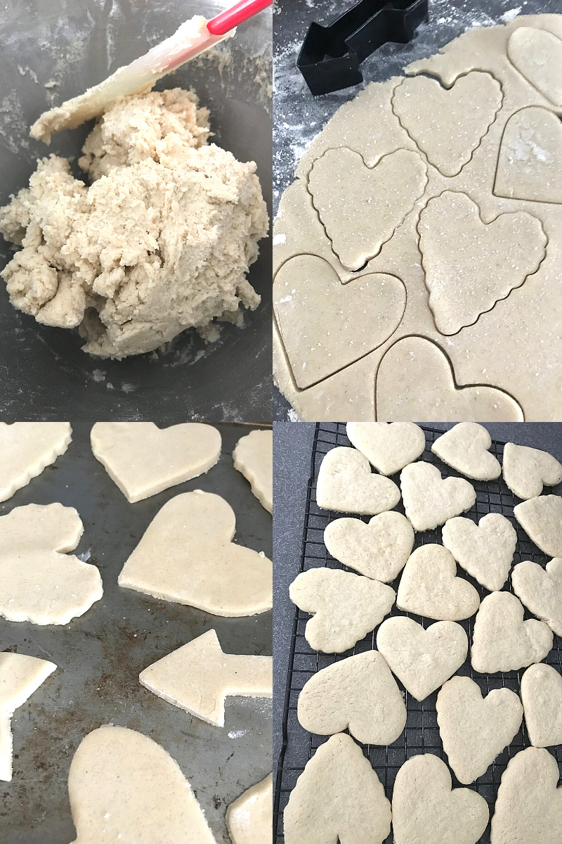 Cut-out cookie process