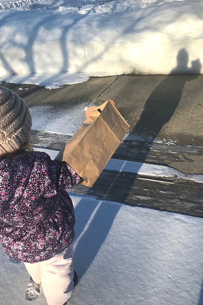 Groundhog's Day Puppet Craft Shadows