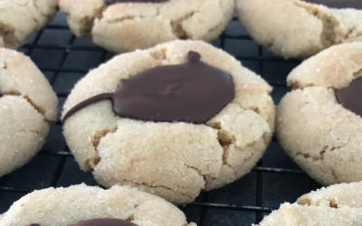 Gluten and Dairy Free Peanut Butter Blossom Cookies