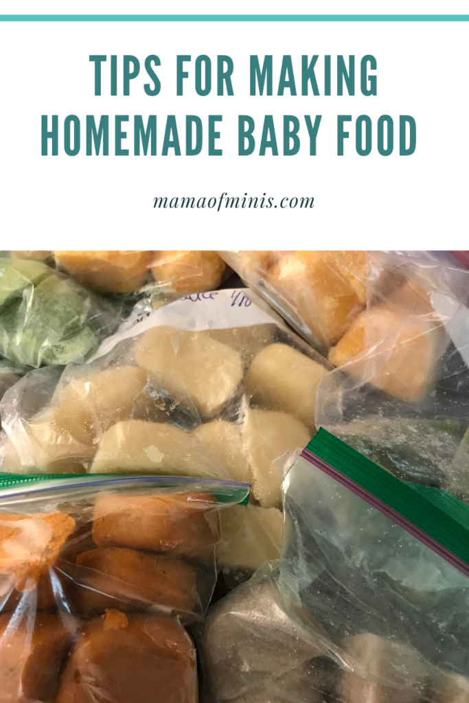 How to Make Homemade Baby Food Purees Pin 2
