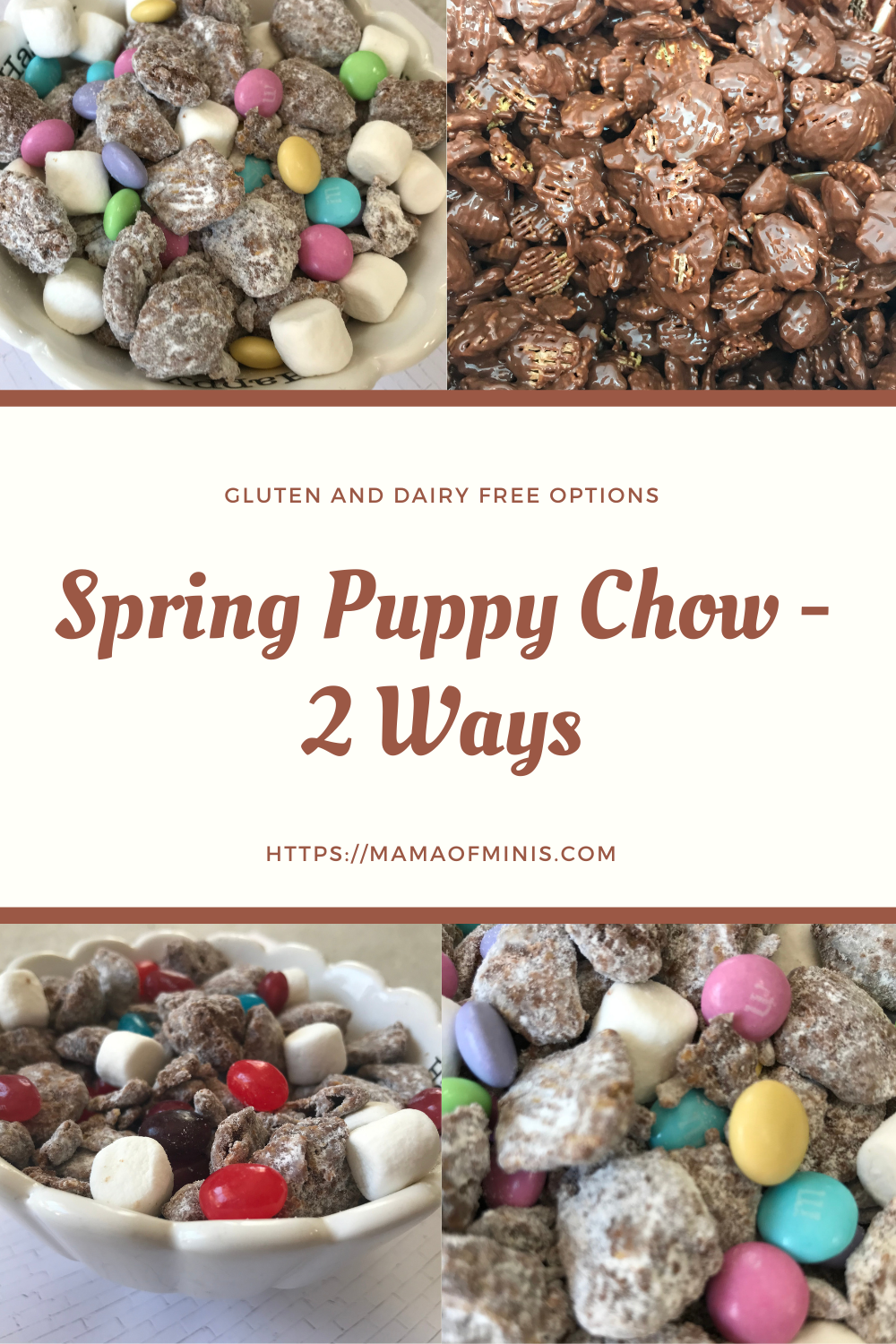 Spring Puppy Chow 2 Ways