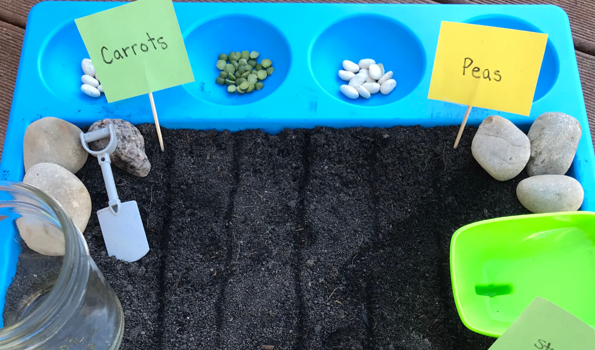 Spring Sensory Bins for Toddlers Cover