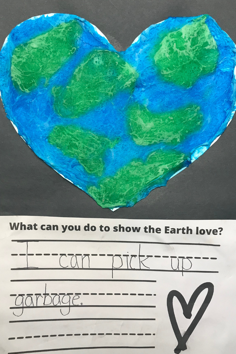 Earth Day Writing Prompt for Kids