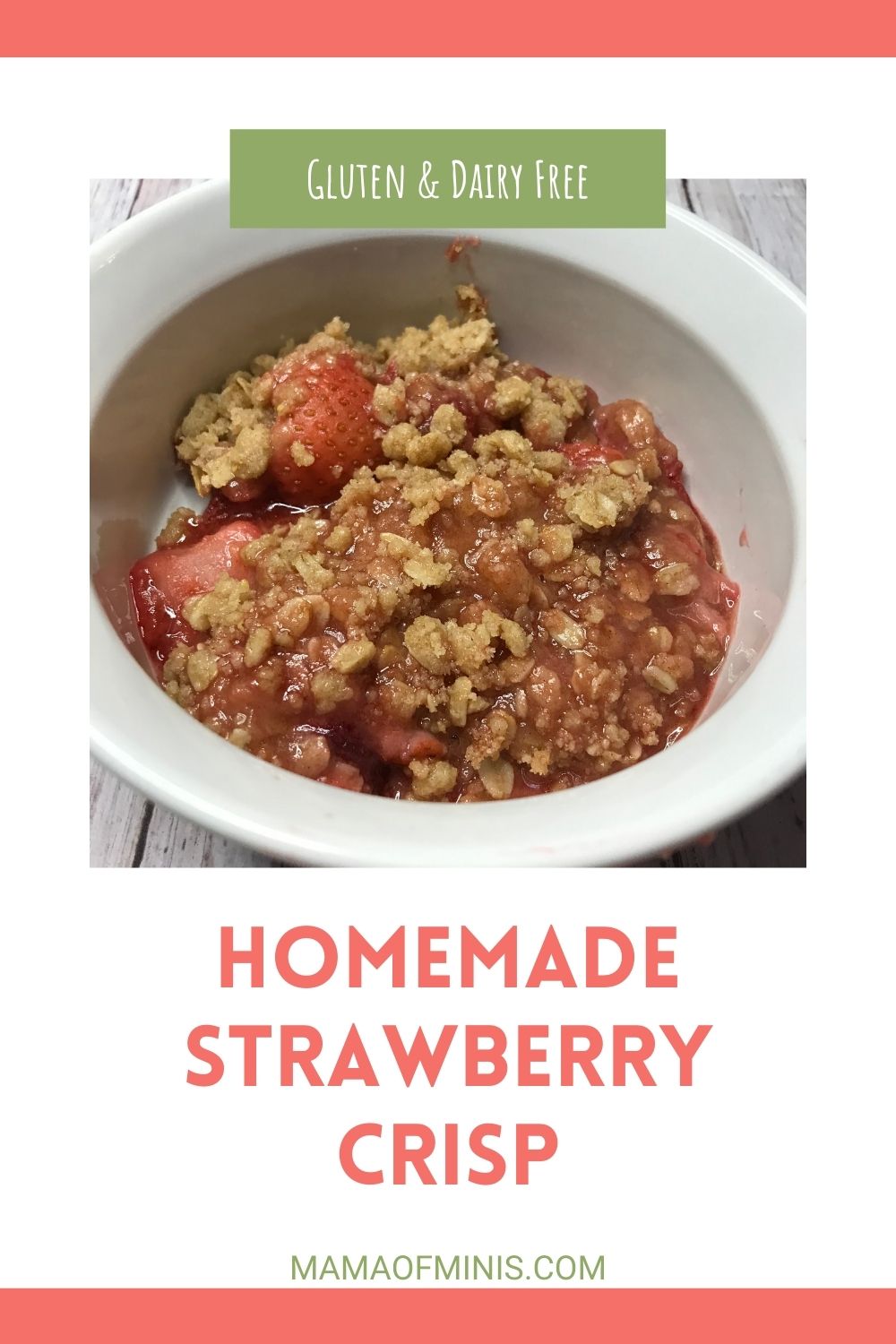 Gluten Free Strawberry Crisp 