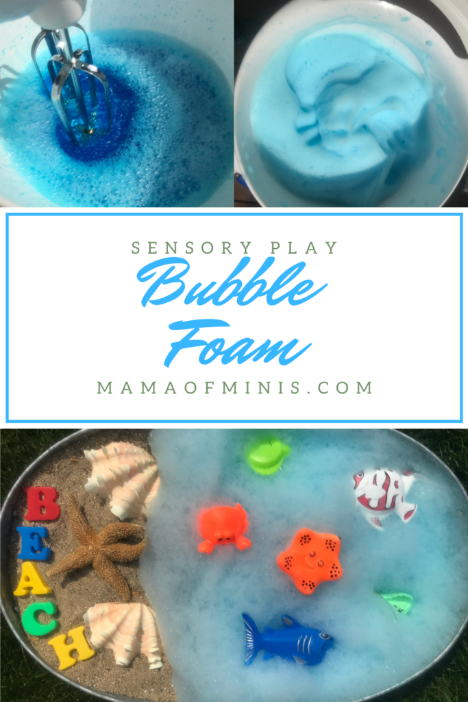 Bubble Foam for Sensory Play