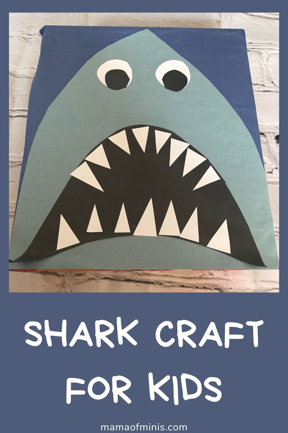 Shark Craft for Kids Pin