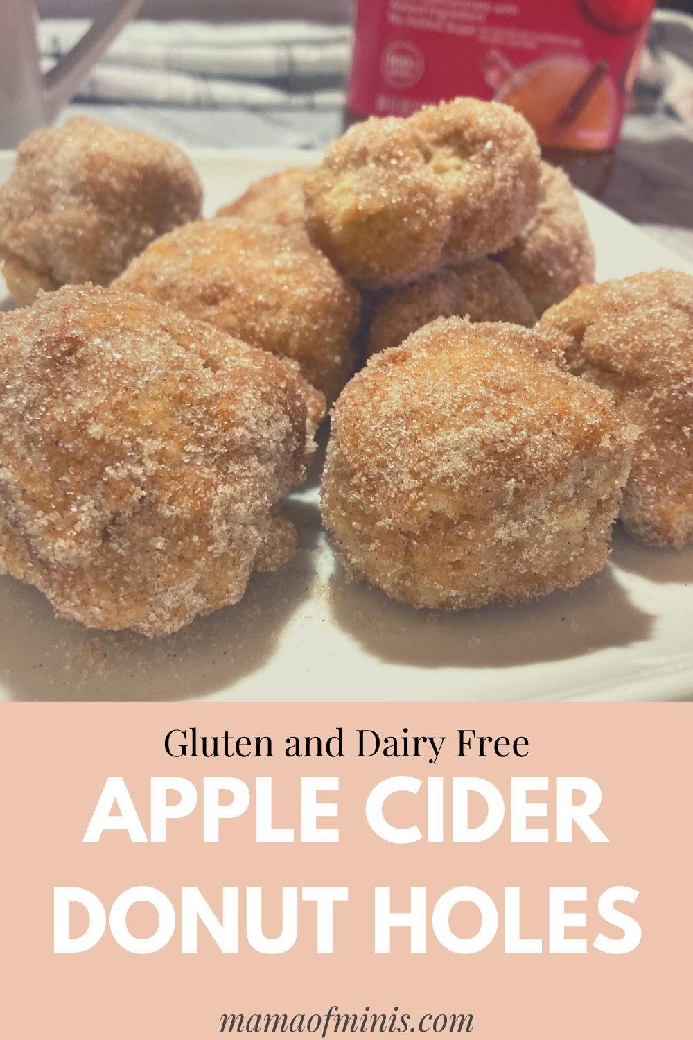 Dairy Free Apple Cider Donuts