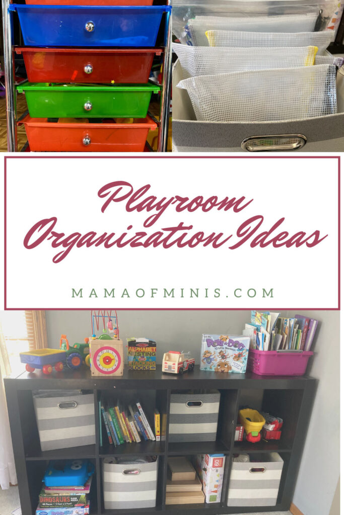 Organization Ideas for Kids Playroom
