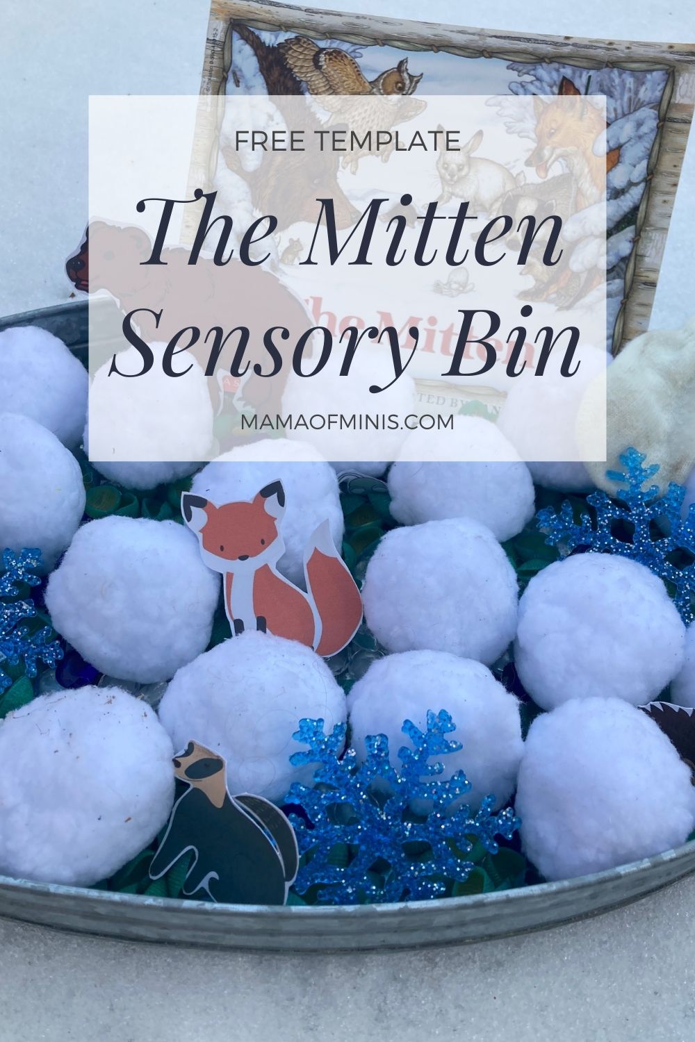 The Mitten activity for preschoolers