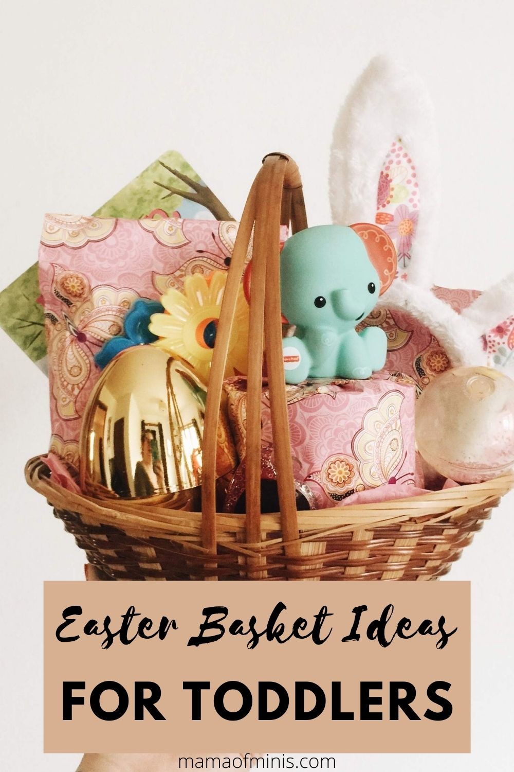 Easter Basket Ideas for Toddlers Pin