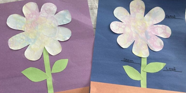 Parts of a Flower Craft for Kids