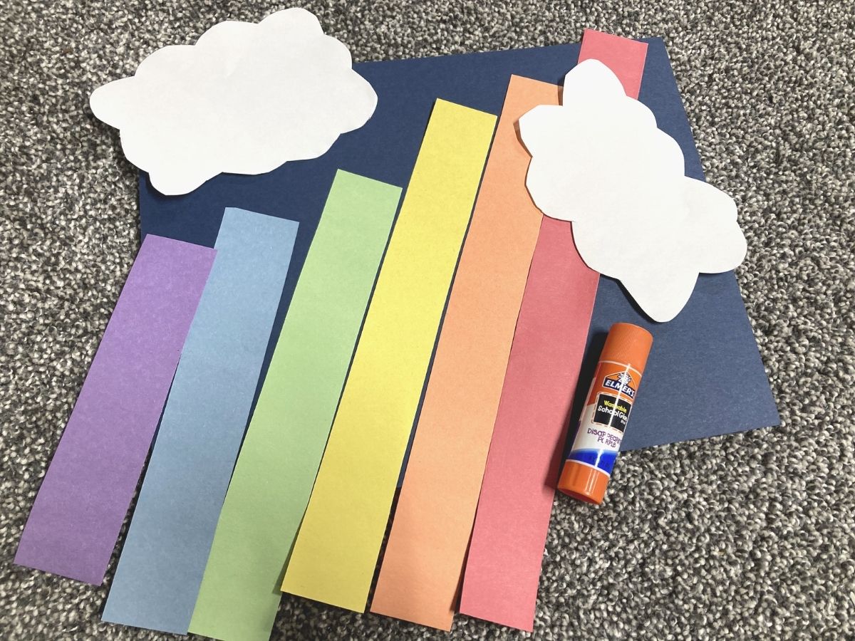 Rainbow Craft for Kids Materials