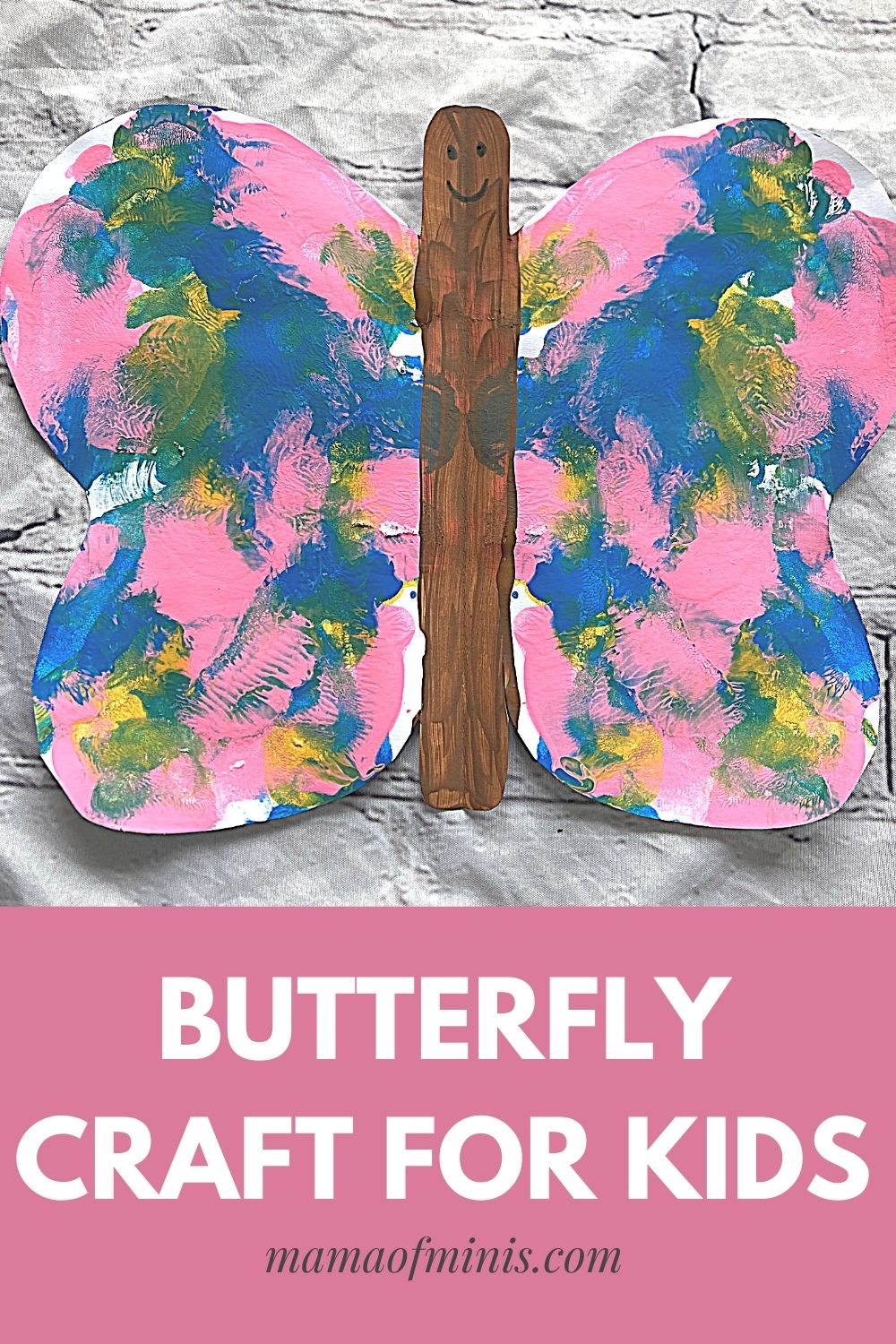 Butterfly Craft for Kids Pin