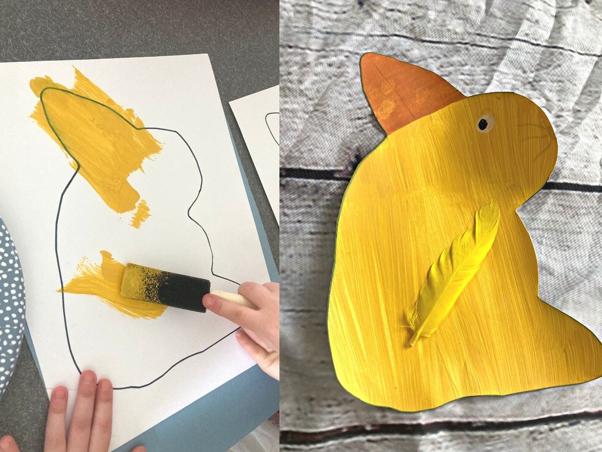 Rabbit and Duck Craft for Kids