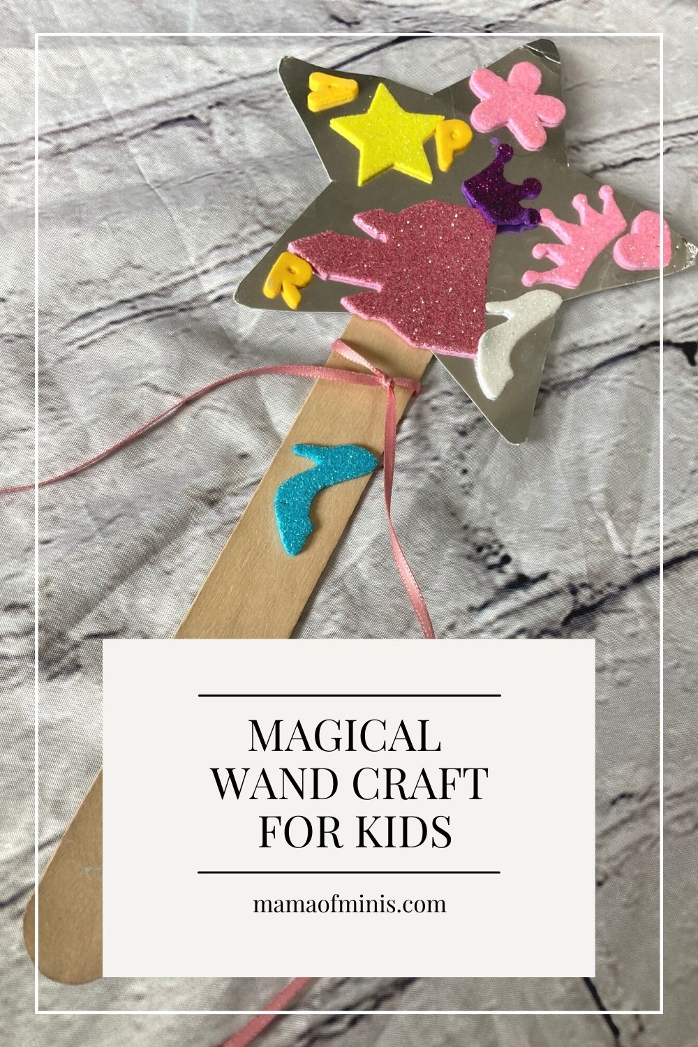 Magical Wand Craft for Kids Pin