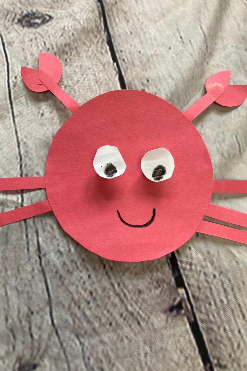 Crab Craft for Kids