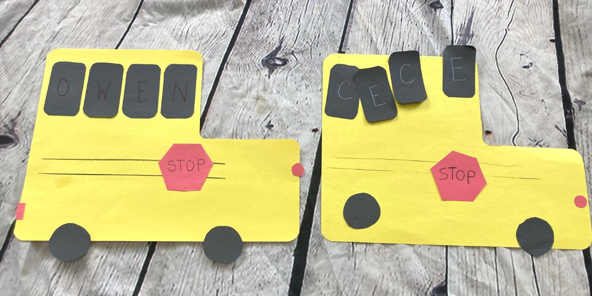 School Bus Craft for Kids Cover