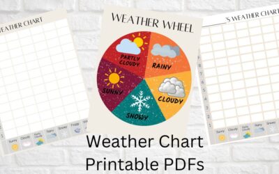 Printable Weather Chart for Kids