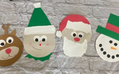 Christmas Crafts for Kids – 4 Different Christmas Character Crafts