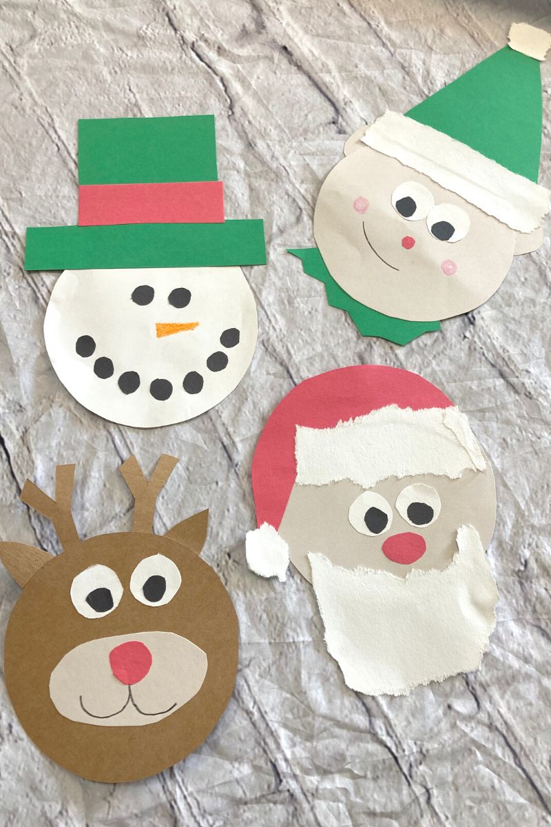 Paper Christmas Crafts for Kids
