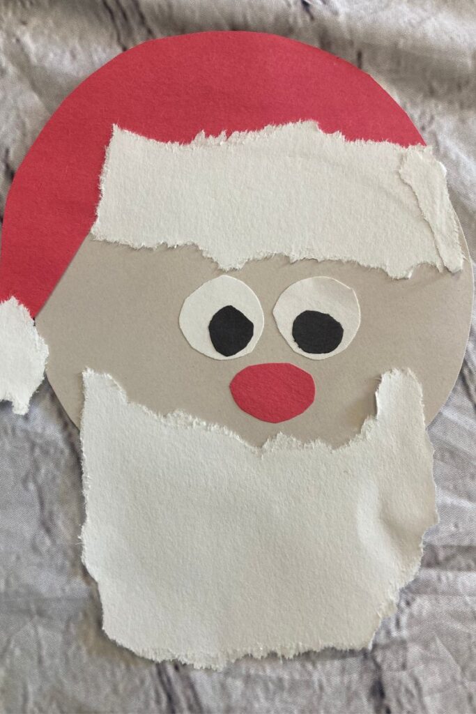 Santa Character Craft for Kids