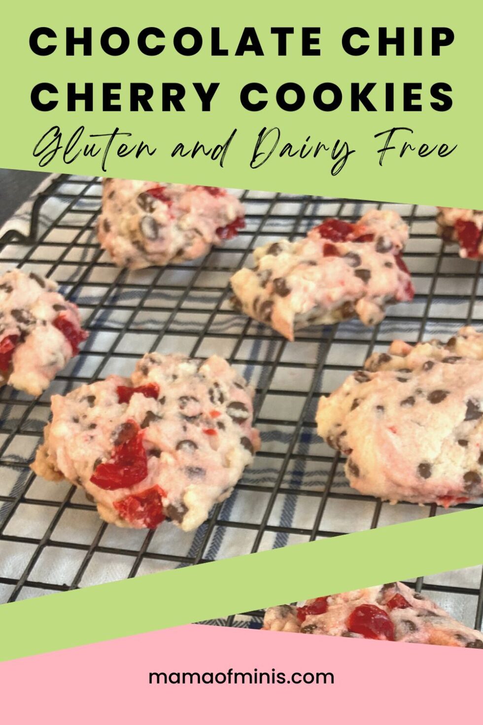 Soft and Chewy Gluten Free Cherry Cookies