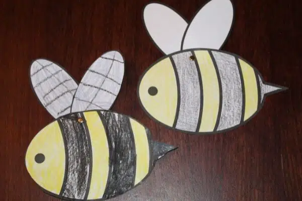 Free Bee Craft for Kids