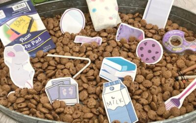 If You Give a Mouse a Cookie Sensory Bin
