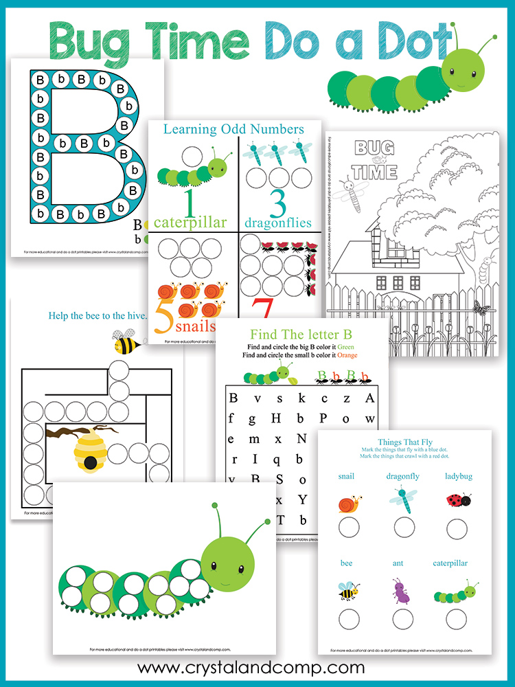 Preschool Dot Marker Activity Pages