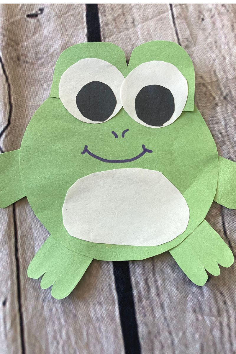 Spring Frog Craft for Kids
