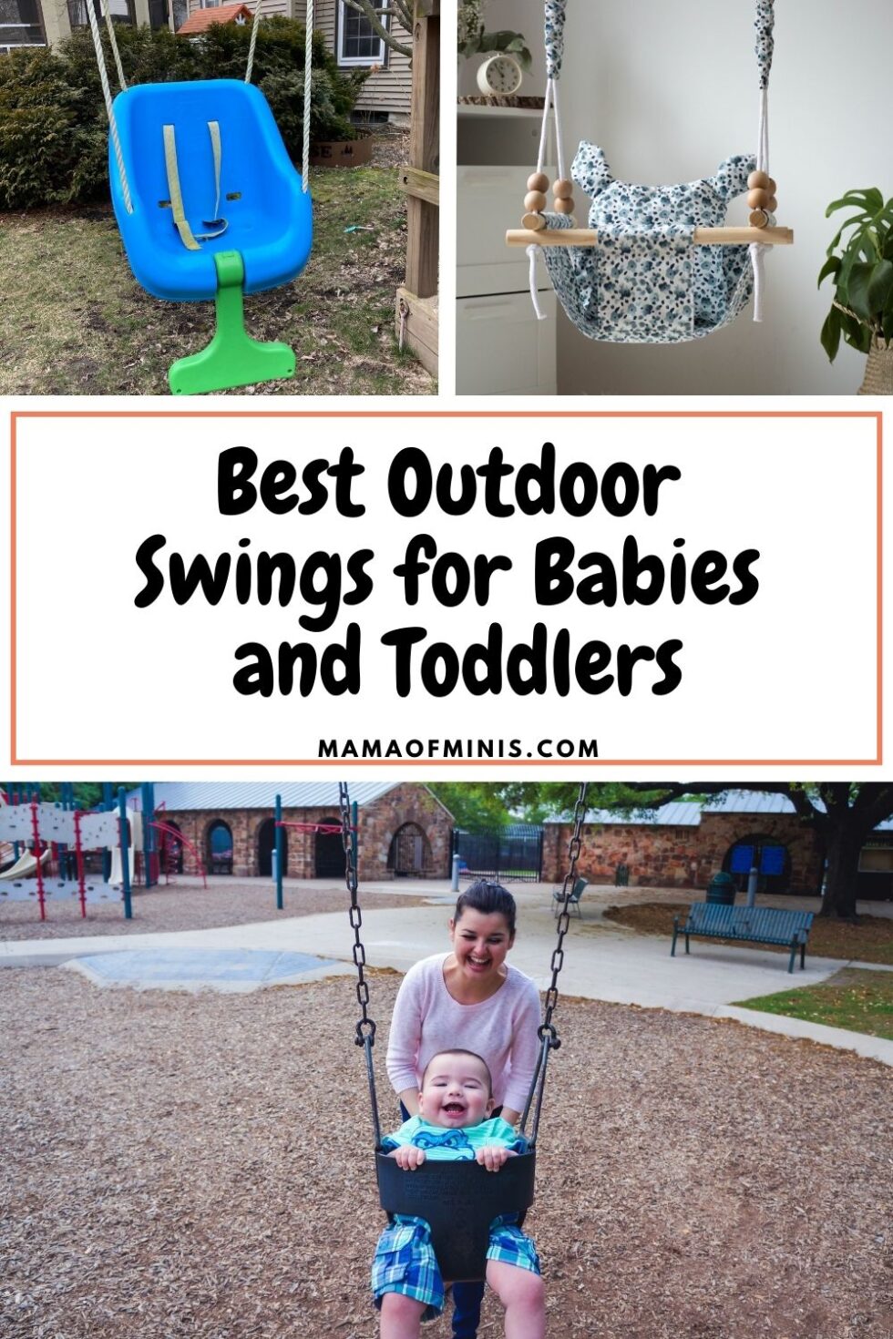 5 Best Outdoor Swings for Babies and Toddlers Mama of Minis