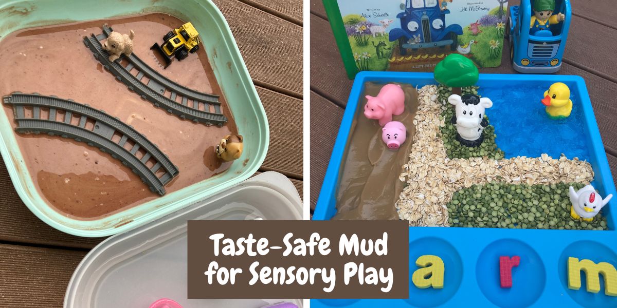 How to Make Mud for Sensory Play