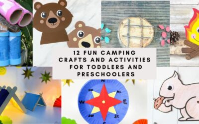 12 Fun Camping Crafts and Activities for Preschoolers and Toddlers