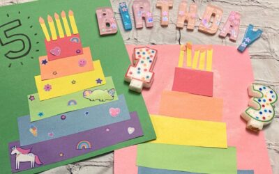 Birthday Cake Craft for Kids