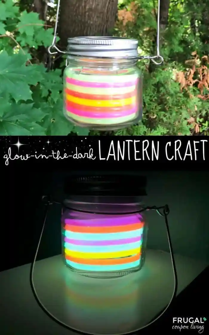 Glow Stick Lantern Camping