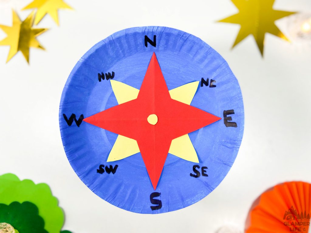 Paper Plate Compass