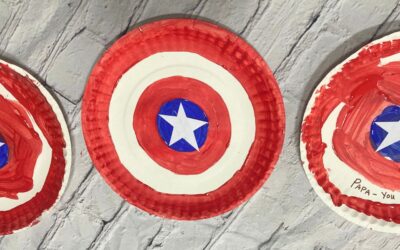 Captain America Shield Craft for Kids