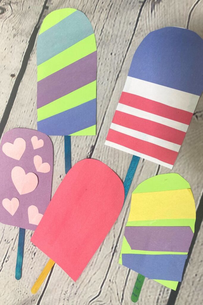 Summer Popsicles Craft