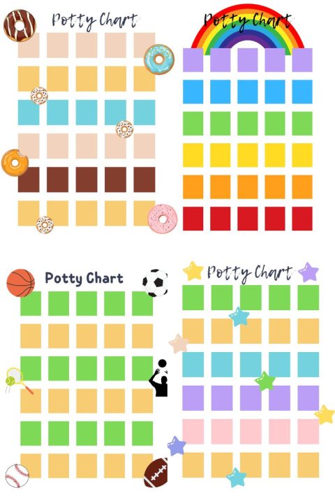 16 Fun and Free Printable Potty Training Charts
