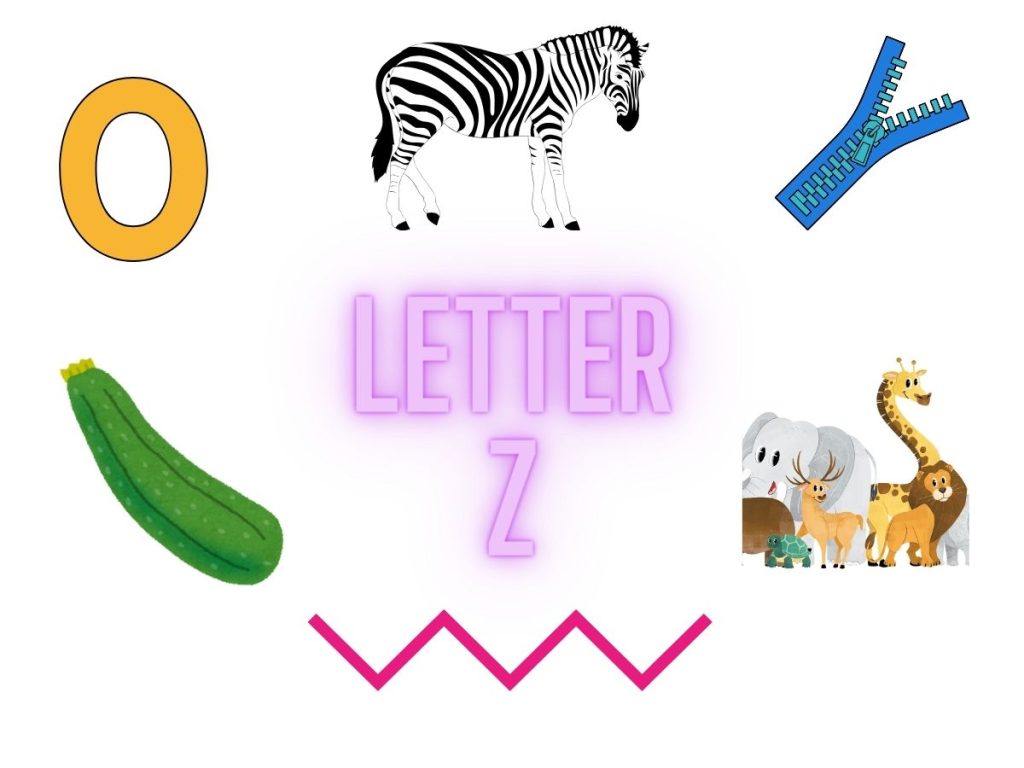 Show and Tell Letter Z Item Ideas