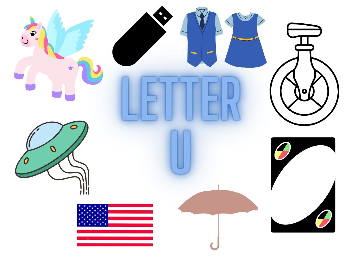 Letter U Items