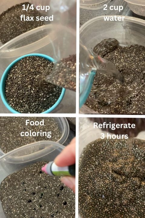 How to Make Chia Seed Sensory Play Slime