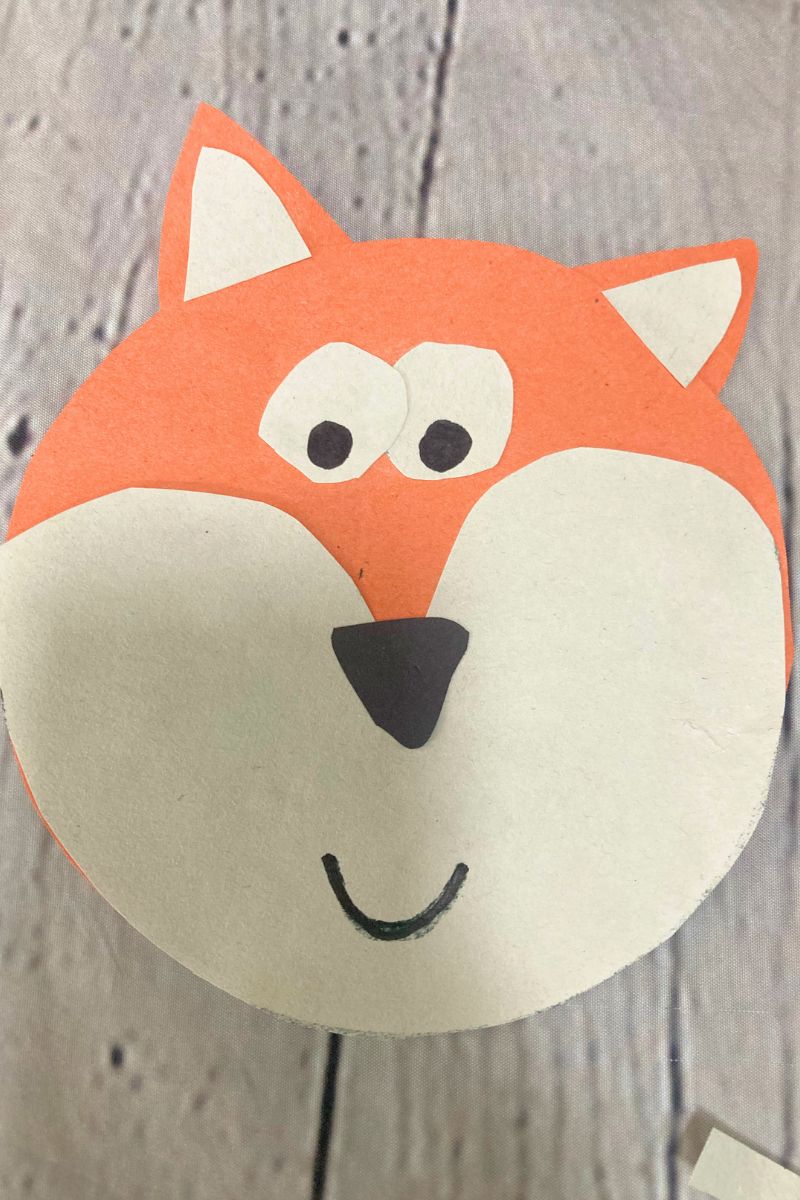 Construction Paper Fox Craft
