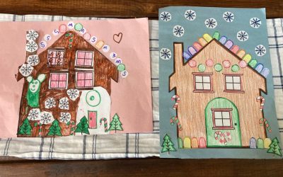 Free Build a Gingerbread House Printable Craft