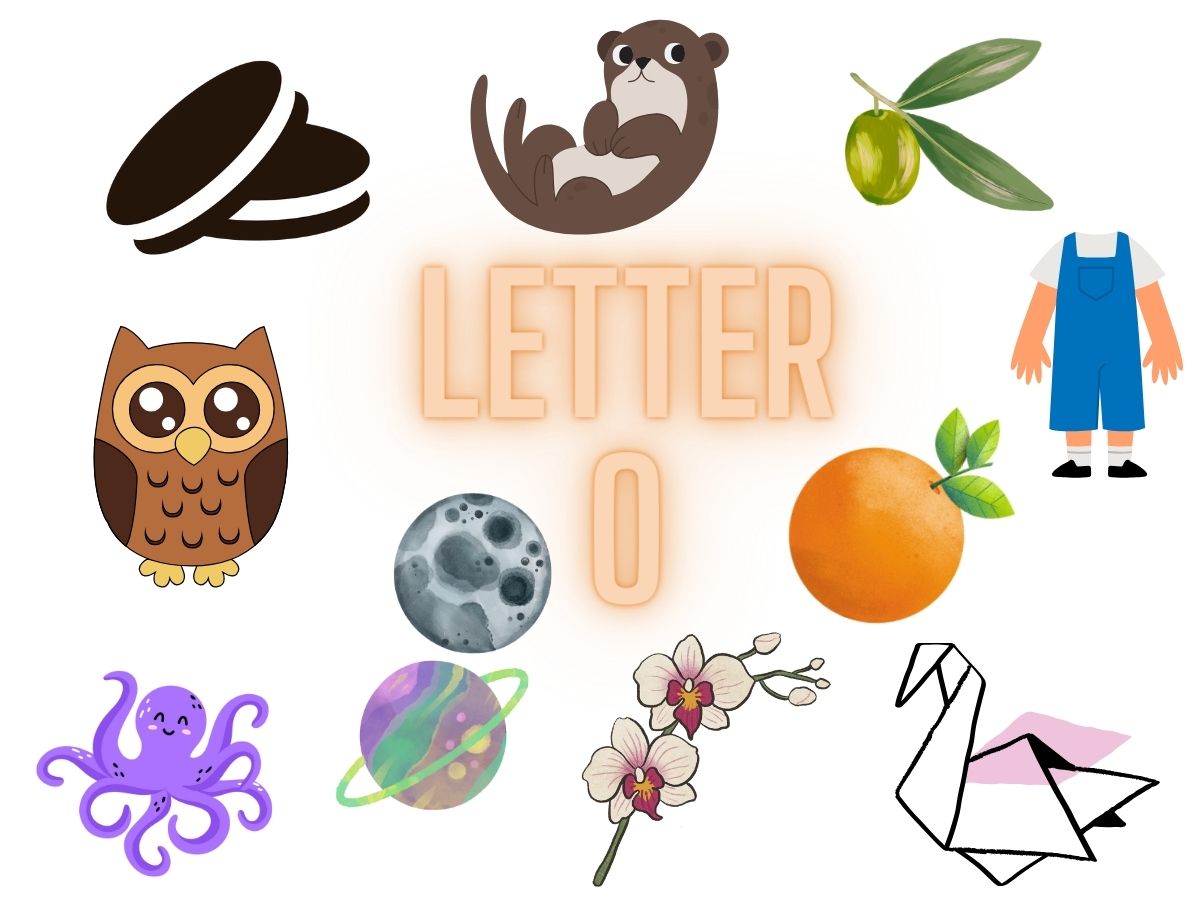 Show and Tell Letter O Items