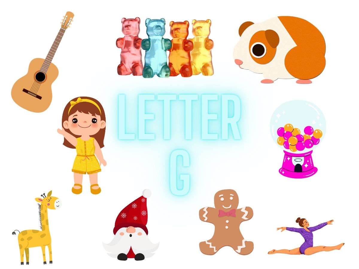 Letter G Show and Tell Items