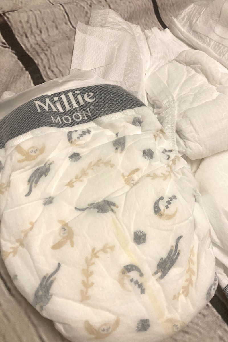 Softest diaper for preventing blowouts Millie Moon