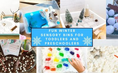 12 Fun Winter Sensory Bins for Preschoolers